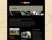 Tablet Screenshot of motorradwelt-singen.de